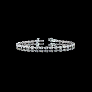 Pear Shape Tennis Bracelet
