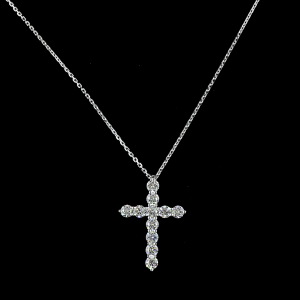 Round Shape Cross Pendant